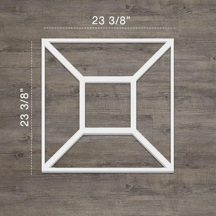 Marion Architectural Grade PVC Decorative Fretwork Wall Panels