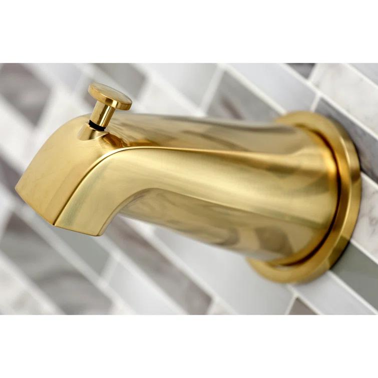 Kingston Brass Kaiser Double-Handle Tub and Shower Faucet