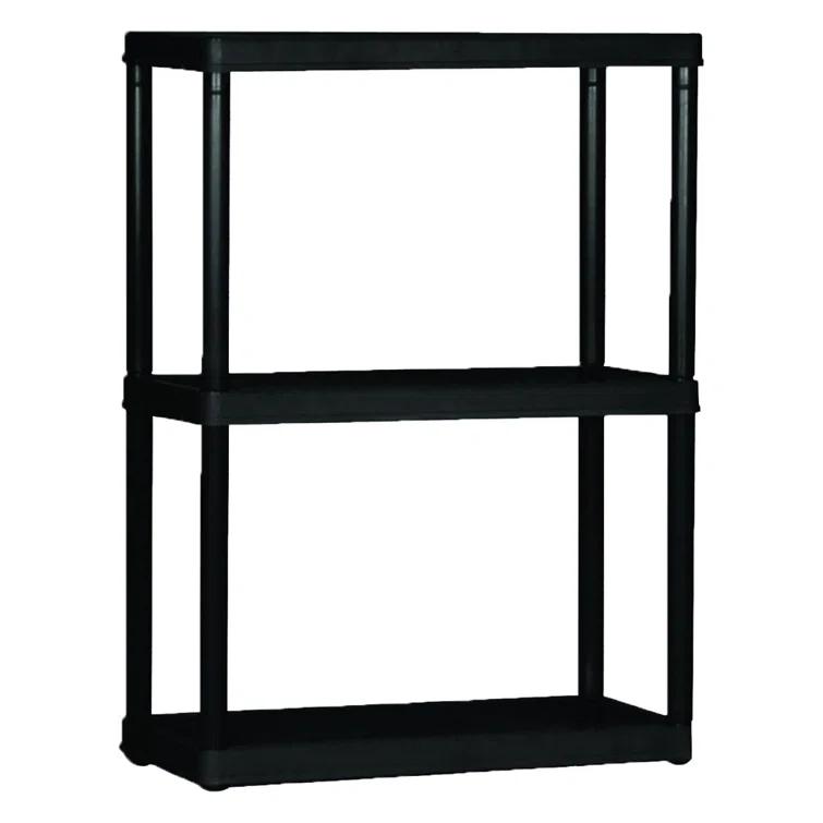 Gracious Living Storage 24'' W Plastic Shelving Unit