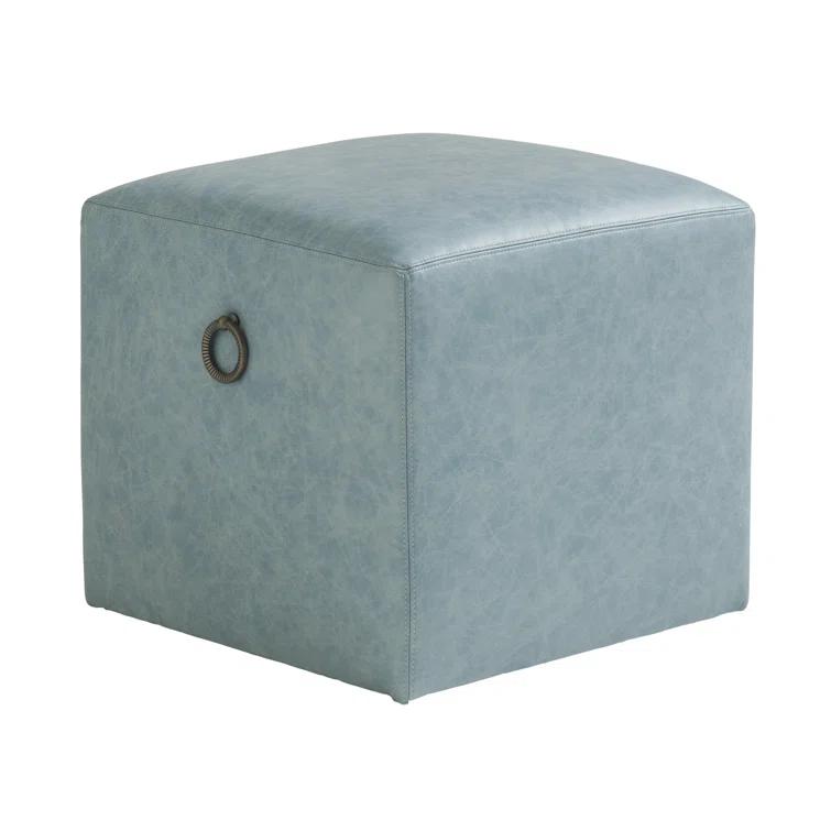 Tommy Bahama Home Ocean Breeze Jupiter Leather Ottoman