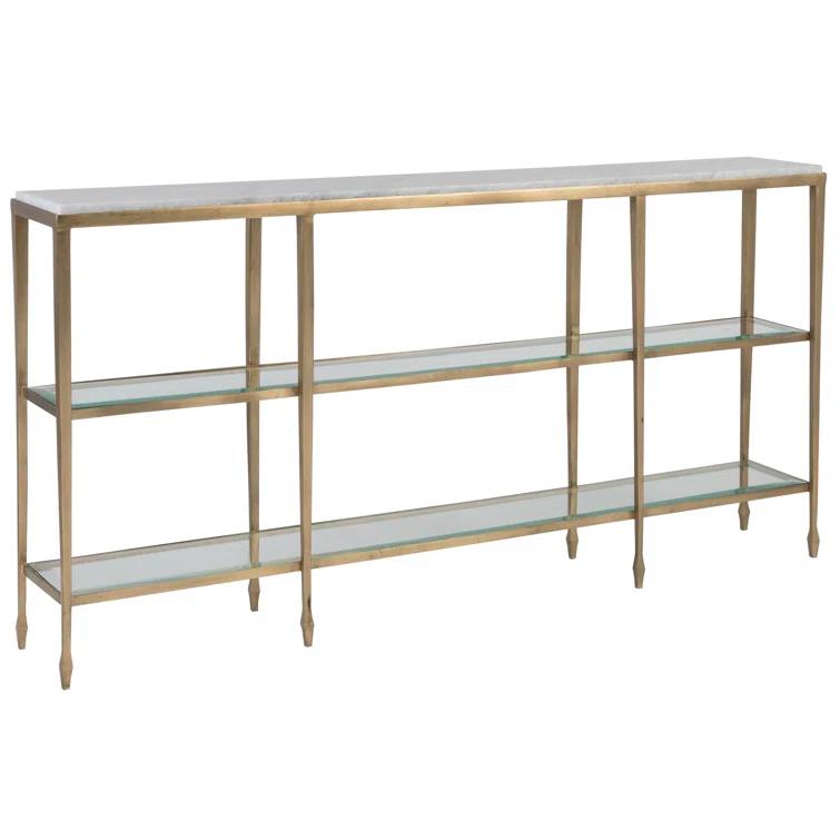 Artistica Home Signature Designs Sashay Gold Console