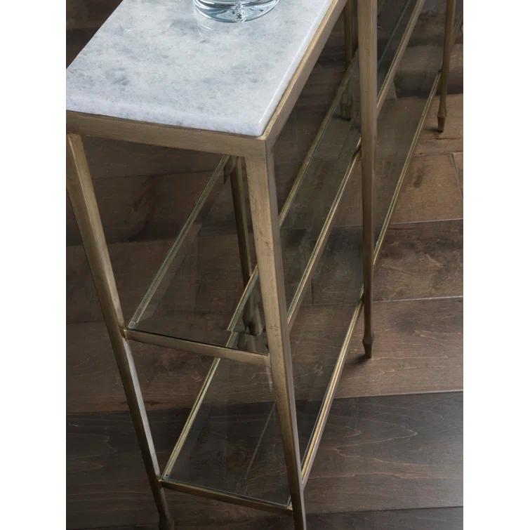 Artistica Home Signature Designs Sashay Gold Console