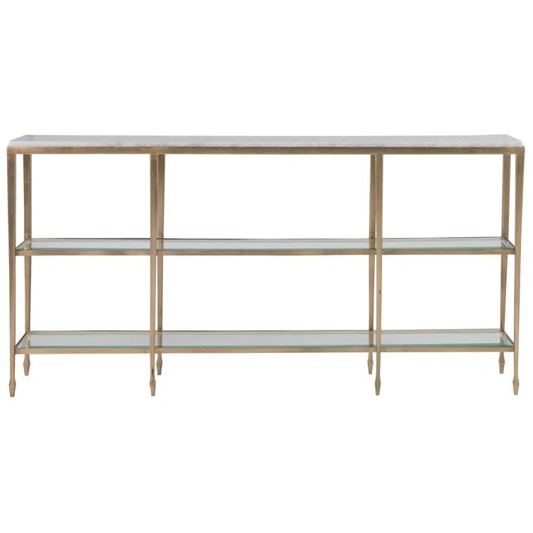 Artistica Home Signature Designs Sashay Gold Console