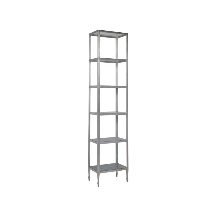 Signature Designs Sashay Silver Slim Etagere