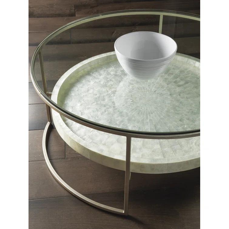 Signature Designs Cumulus Capiz Cocktail Table