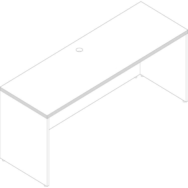 Chateau Desk Shell