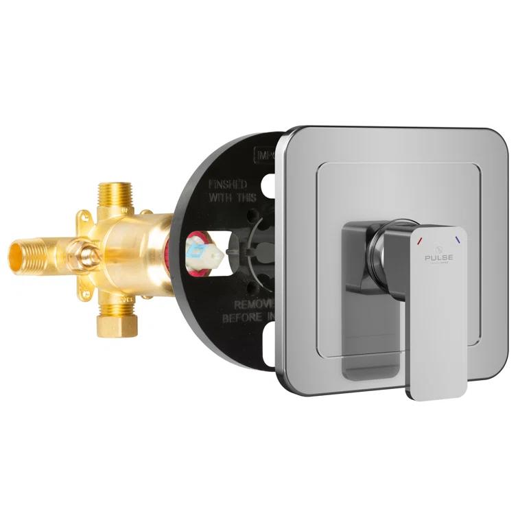 Tru-Temp Pressure Balanced Mixing Valve with Round Trim