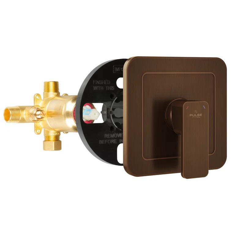 Tru-Temp Pressure Balanced Mixing Valve with Round Trim