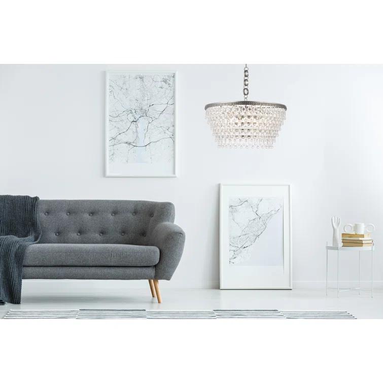 Willa Arlo™ Interiors Beno 6 - Light Dimmable Tiered Chandelier
