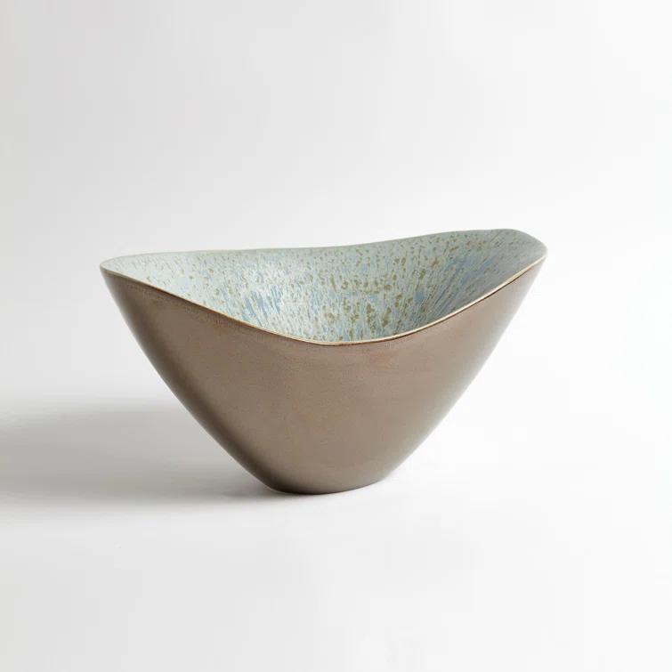 Marta's Bowl-Bronze Reactive Blue