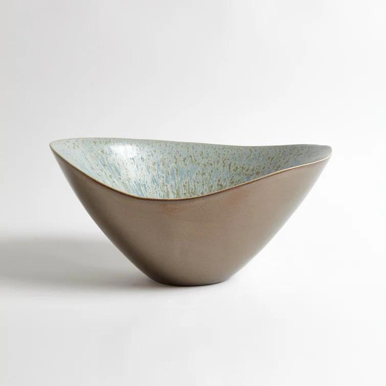 Marta's Bowl-Bronze Reactive Blue
