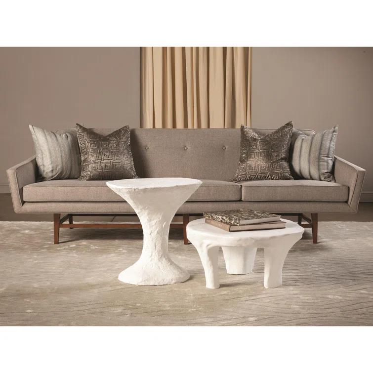 Studio A Home Primitive Accent Table-Soft White