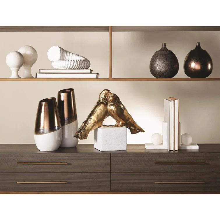 Global Views Alabaster Sphere Stand