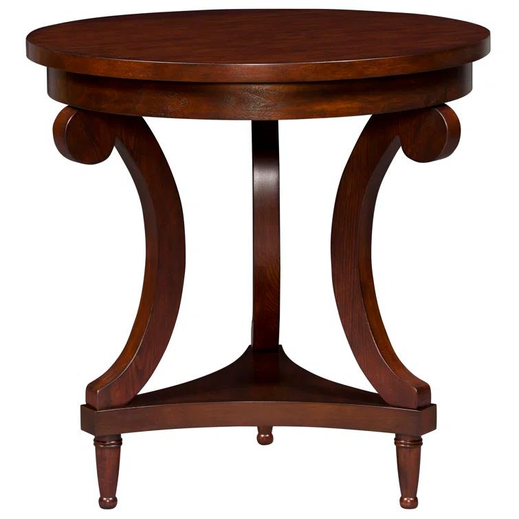 Belmont Solid Wood Top End Table