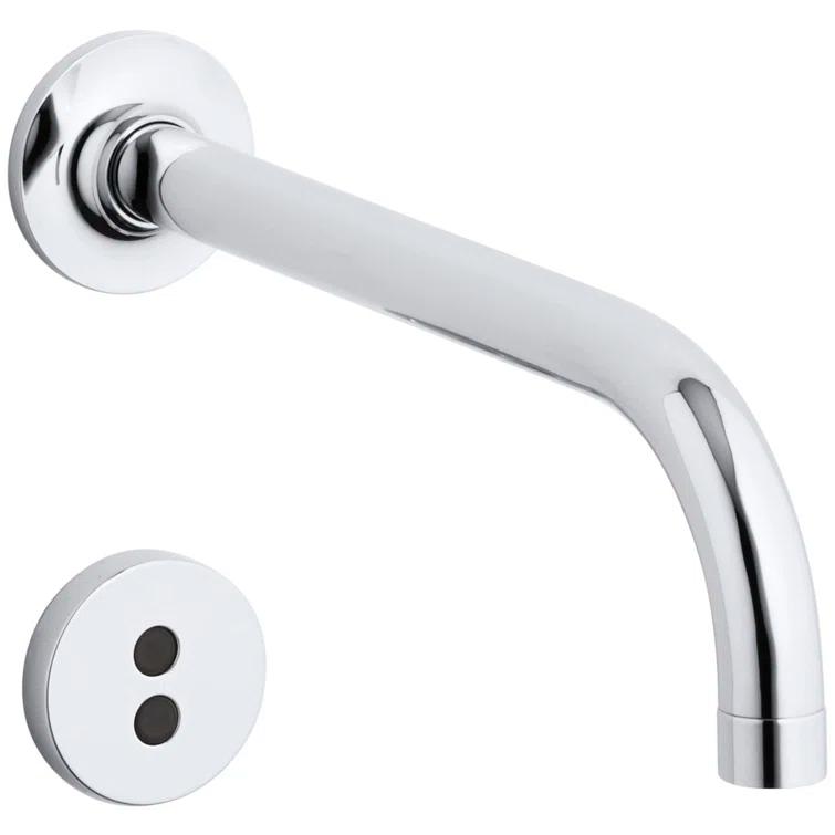 Purist® Wall-Mount Commercial Bathroom Sink Faucet Trim with 9" 90-Degree Spout and Insight Technology
