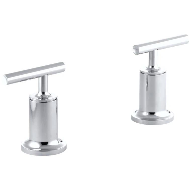 Purist® Deck- or Wall-Mount High-Flow Bath Trim with Lever Handles