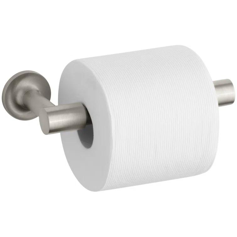 Purist® Pivoting Toilet Paper Holder, Wall-Mount Bathroom Toilet Paper Holder
