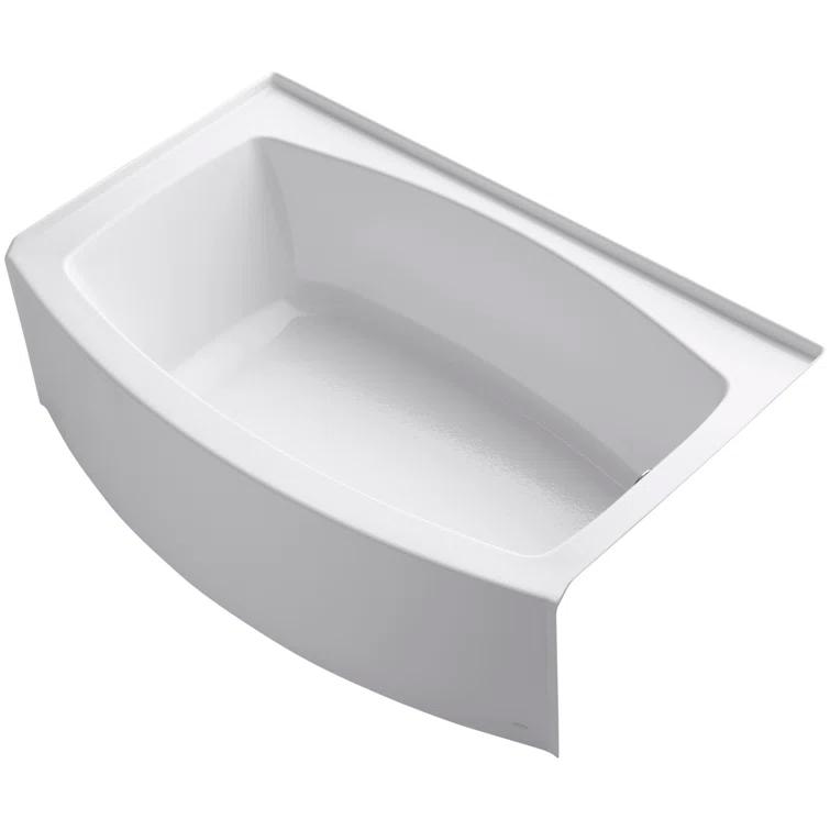 Expanse 60" x 32" Alcove Soaking Acrylic Bathtub