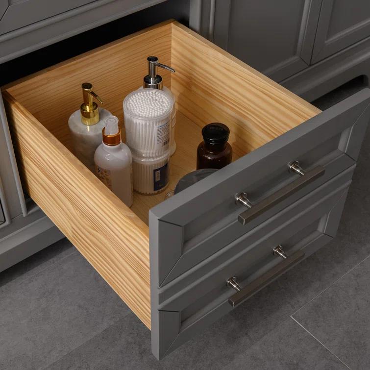 Sudio Design Thompson 72" W Double Bathroom Vanity & Reviews | Perigold