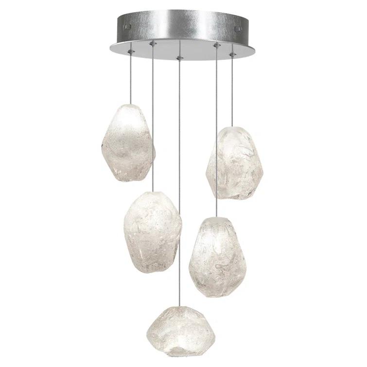Fine Art Handcrafted Lighting Natural Inspirations 12" Round Pendant