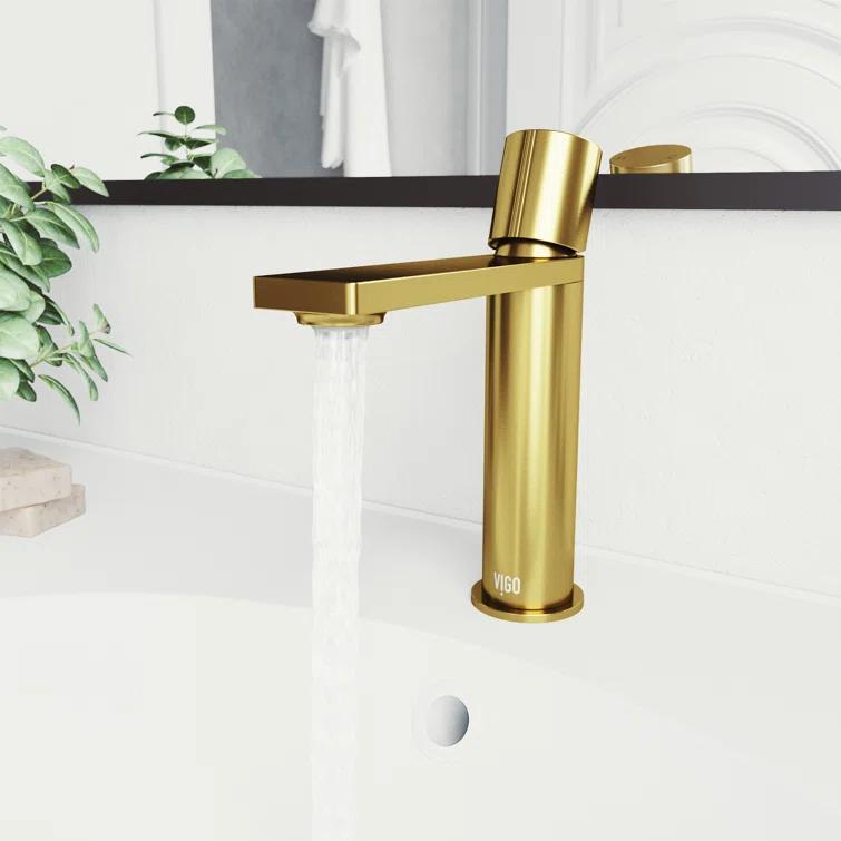 Halsey 7" H Single Handle Single Hole Bathroom Faucet