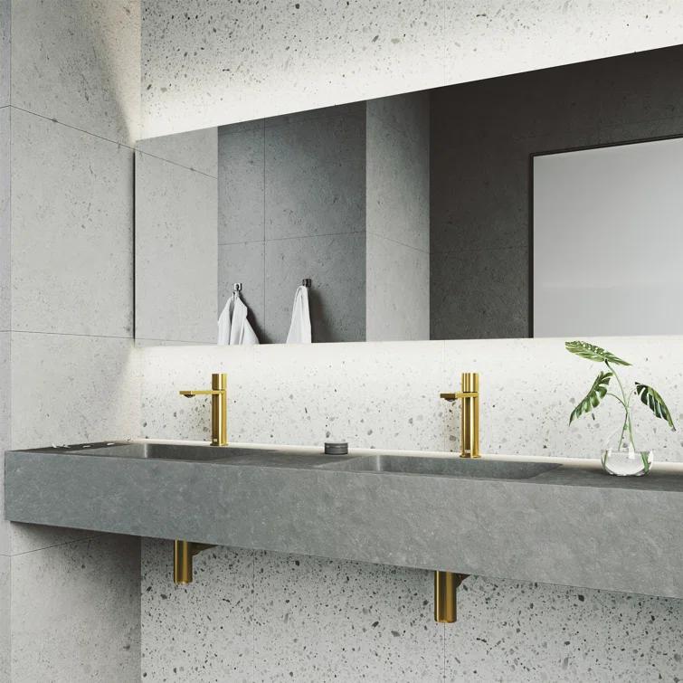Halsey 7" H Single Handle Single Hole Bathroom Faucet