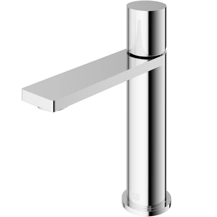 Halsey 7" H Single Handle Single Hole Bathroom Faucet