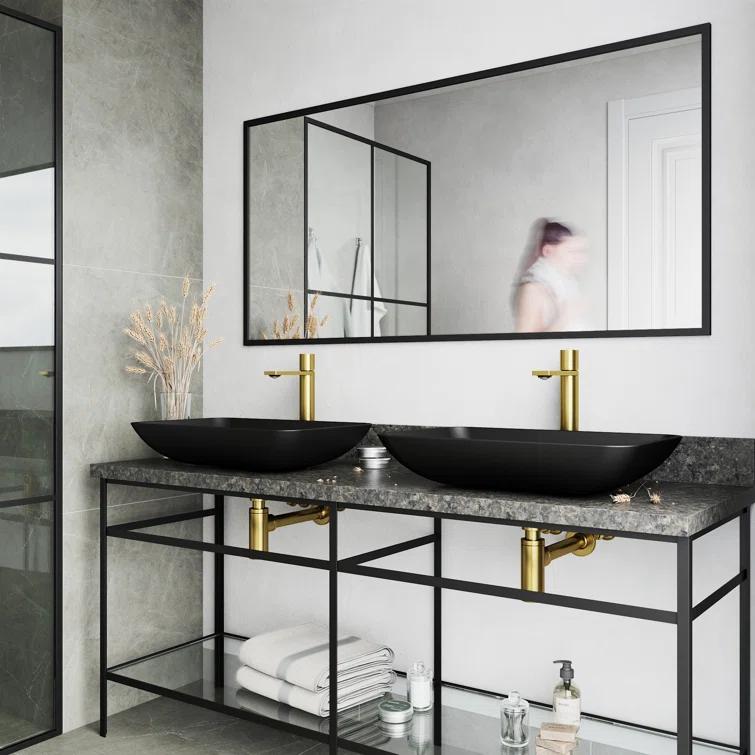 Gotham 12" H Single Handle Vessel Sink Bathroom Faucet