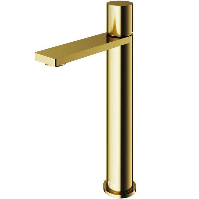 Gotham 12" H Single Handle Vessel Sink Bathroom Faucet