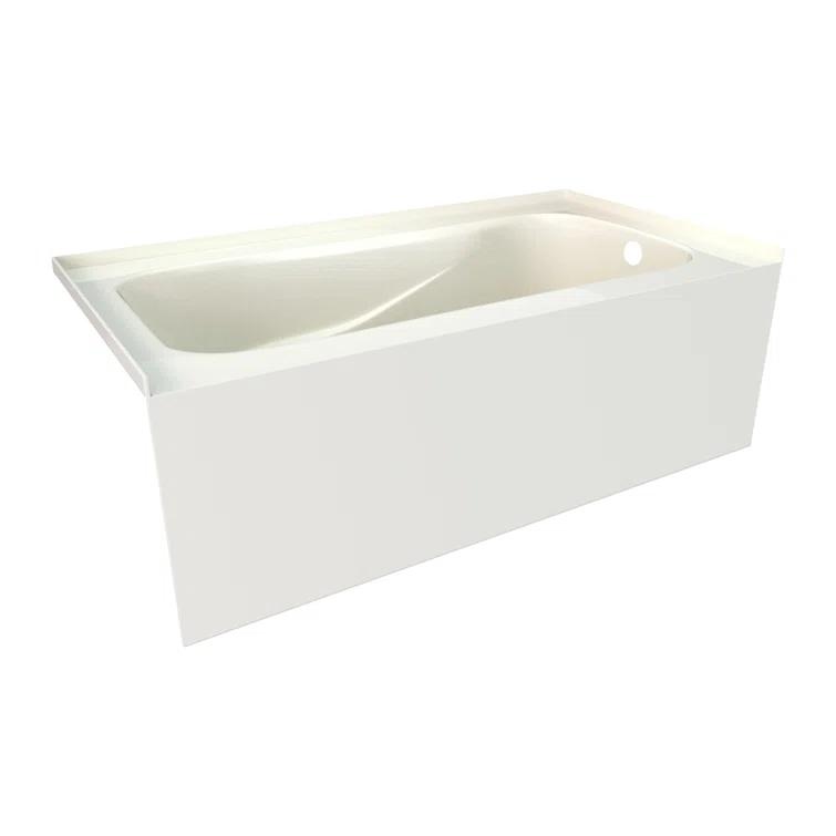 Avec 60 In. X 30 In. Alcove Bath, Left Drain