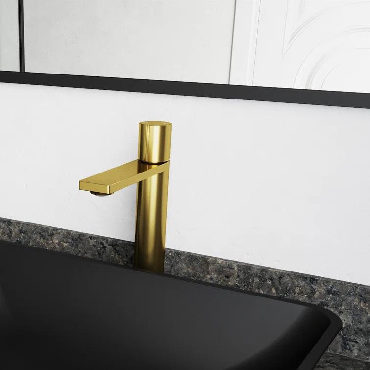 Gotham 12" H Single Handle Vessel Sink Bathroom Faucet