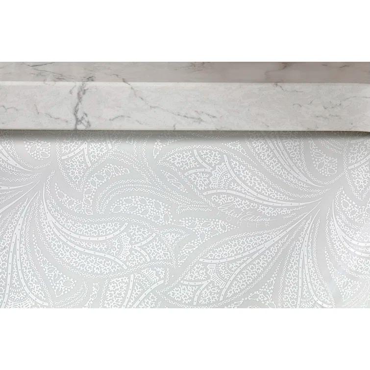 Kohler Sartorial Paisley Caxton, Artist Editions Rectangle Undermount Bathroom Sink