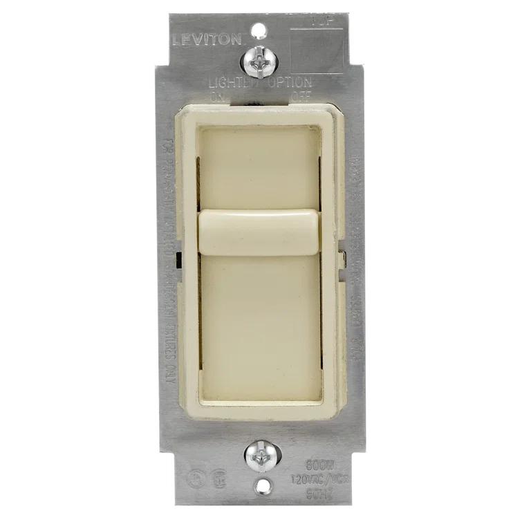 Tamper Resistant Slide Single Pole Dimmer