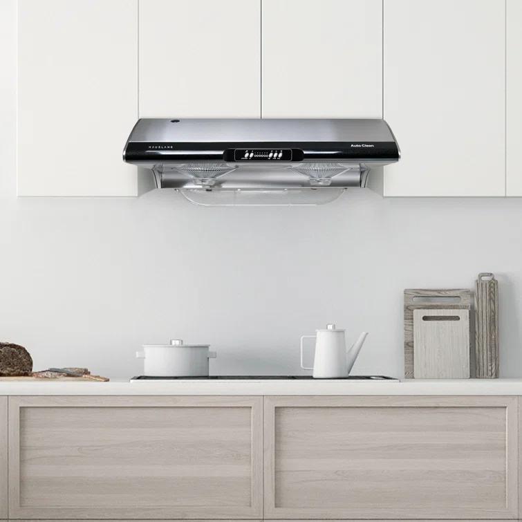Hauslane 36" Stainless Steel 400 CFM Ducted (Vented) Under Cabinet Range Hood