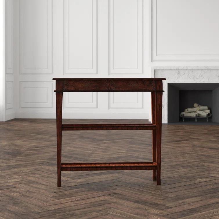 Theodore Alexander Castle Bromwich 37.75'' Solid Wood Console Table