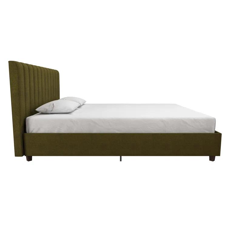 Brittany Tufted Upholstered Platform Bed