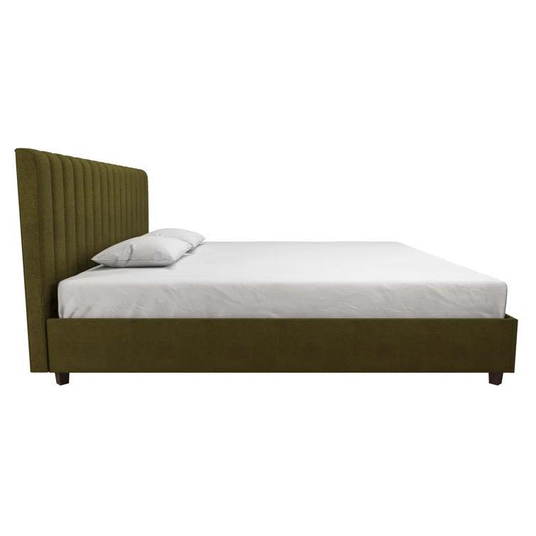 Brittany Tufted Upholstered Platform Bed