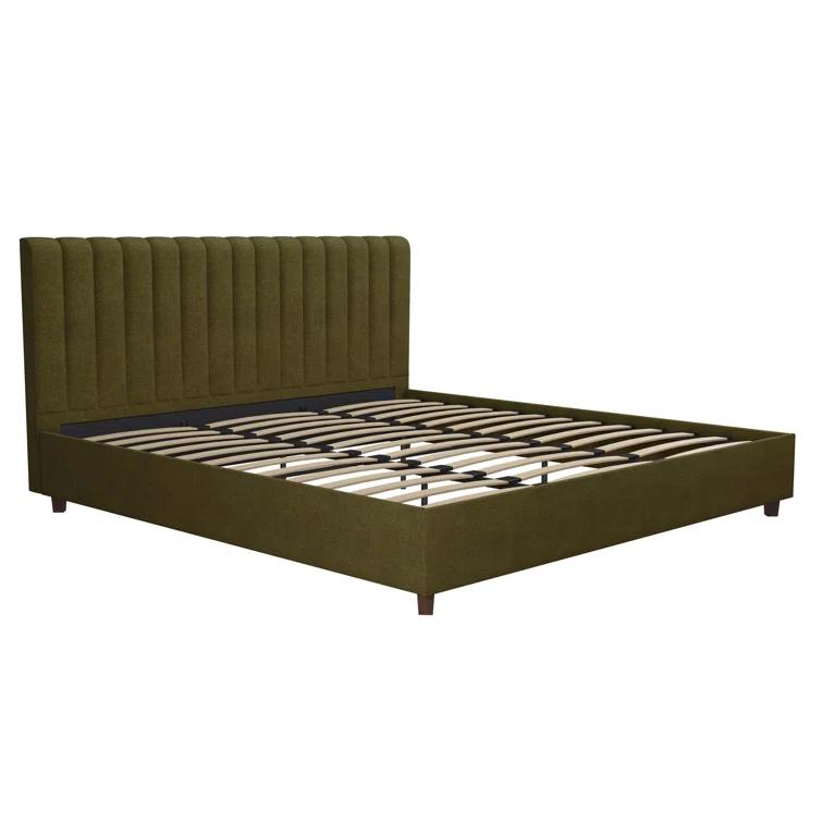 Brittany Tufted Upholstered Platform Bed