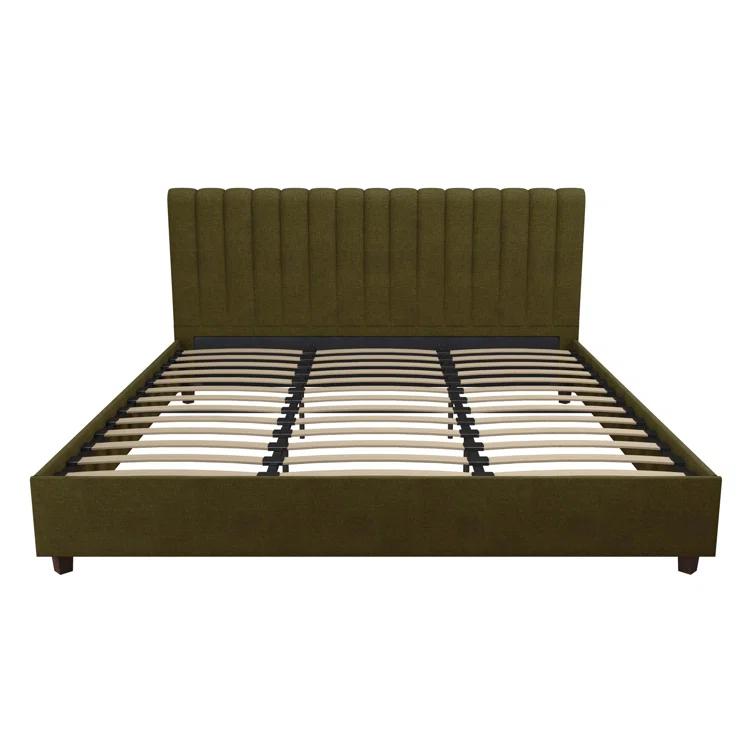 Brittany Tufted Upholstered Platform Bed