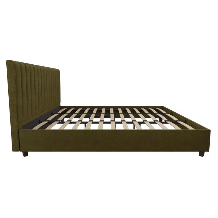 Brittany Tufted Upholstered Platform Bed