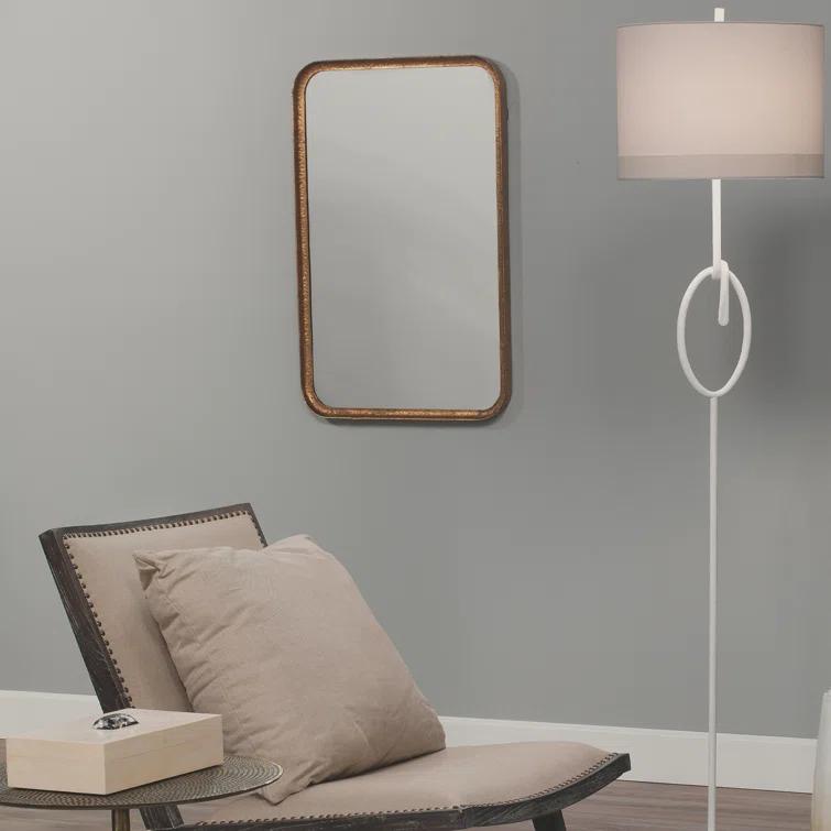 Reese Mirror - Gold Leaf