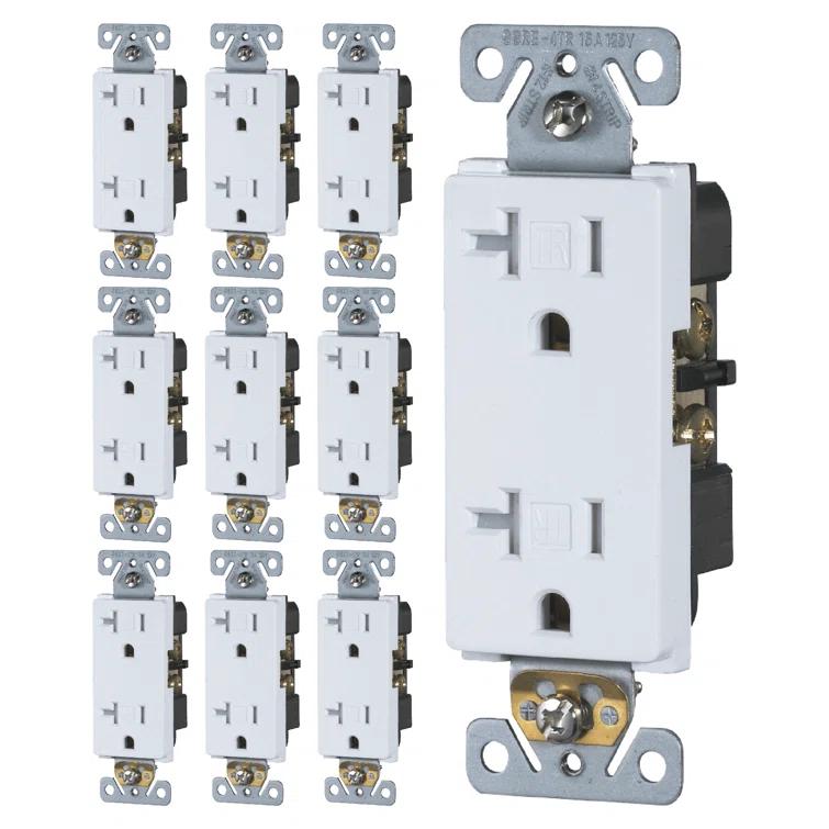20 Tamper Resistant Decorator Outlet