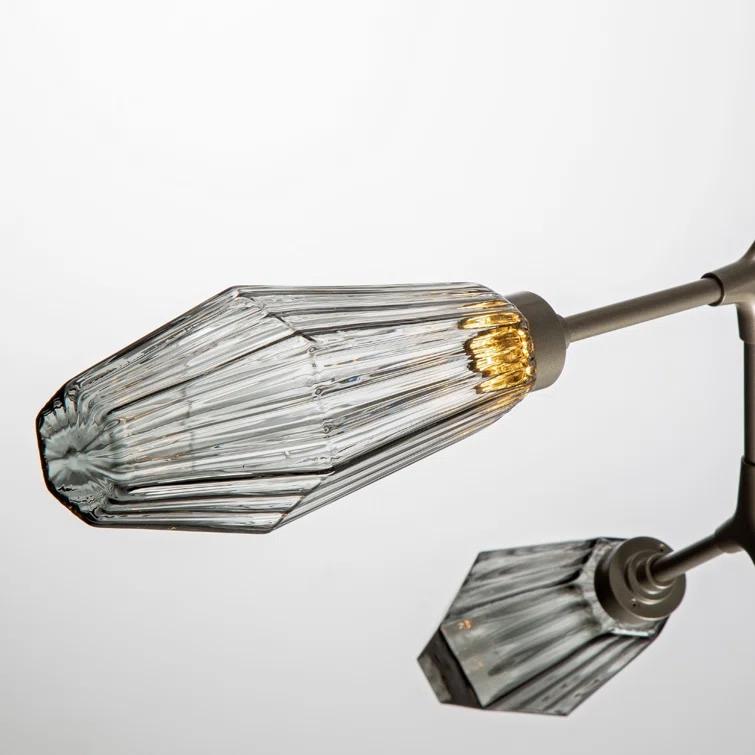Aalto Dimmable LED Modern Linear Chandelier