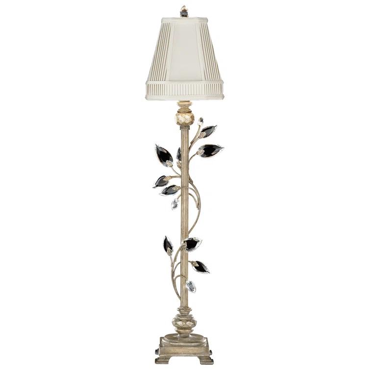 Crystal Laurel 37" Buffet Lamp