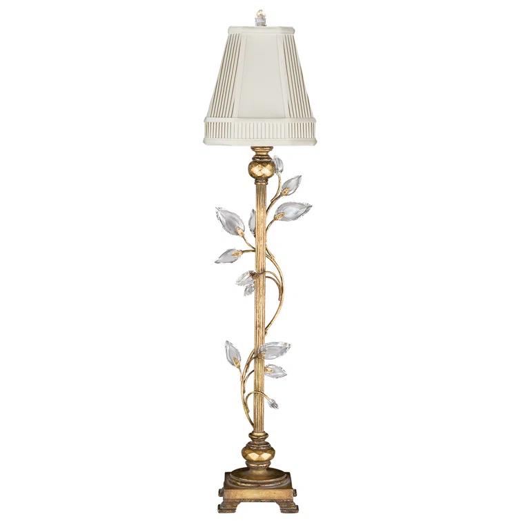 Fine Art Handcrafted Lighting Crystal Laurel Buffet Lamp