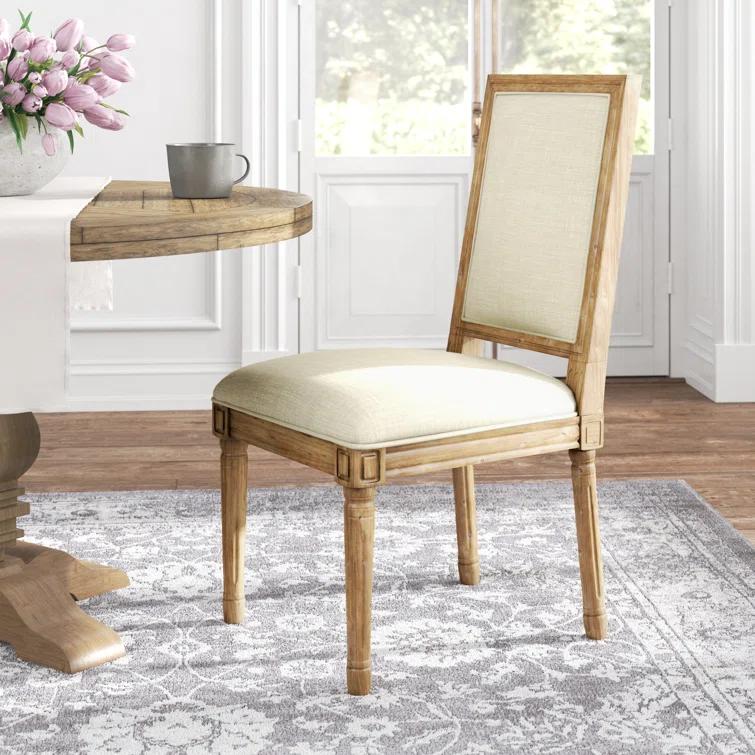 Libretto 20.5'' H Linen Upholstered Side Chair