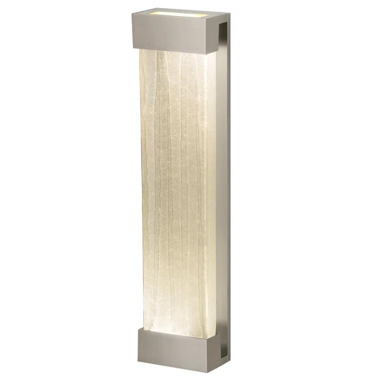 Fine Art Handcrafted Lighting Crystal Bakehouse 30" Sconce in , 30" H x 7" W x 4" D