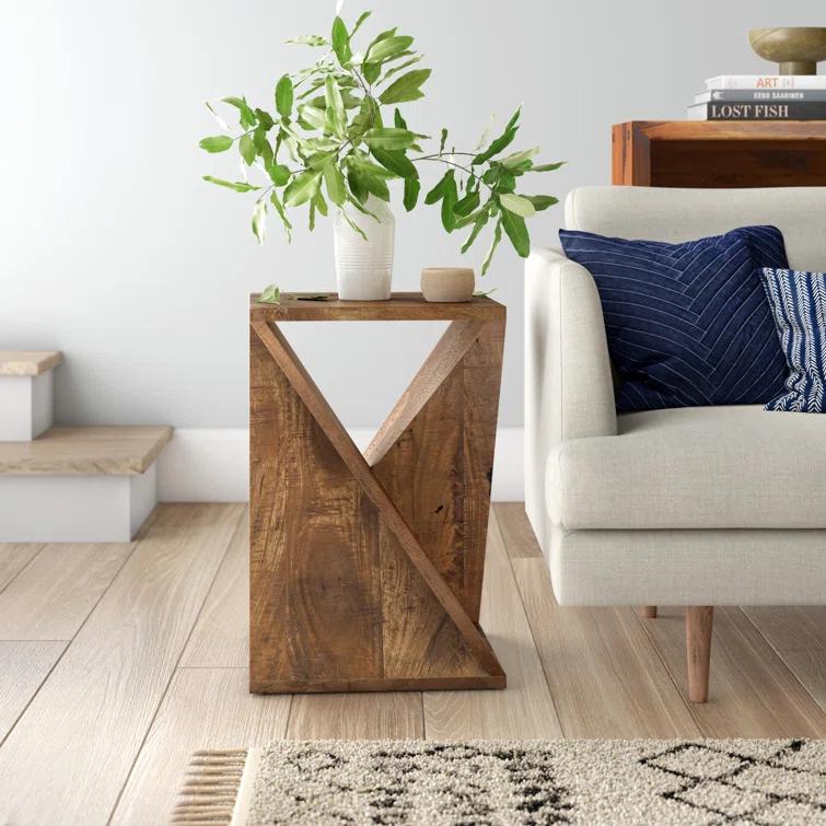 Rivera Solid Wood End Table