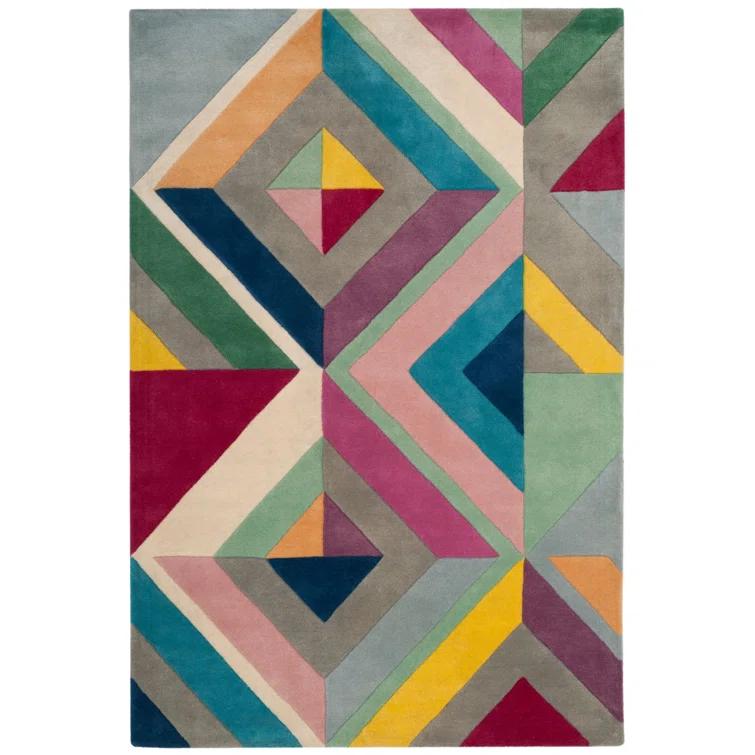 Fifth Avenue FTV112 Hand Tufted Accent Rug - Gray/Multi - 2'x3' - Safavieh.