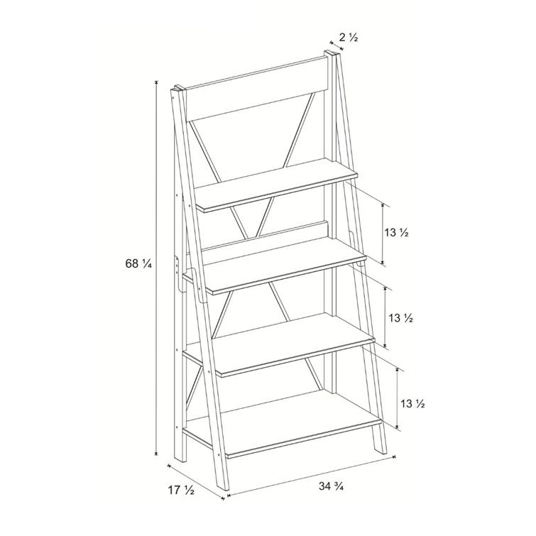 Roanoke Standard Ladder Bookcase